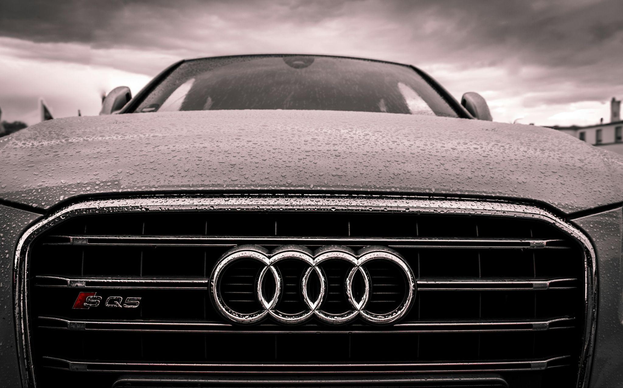Close up image of Audi